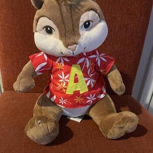 Alvin and the chipmunks plush build a bear